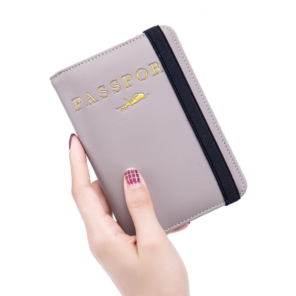 RFID Leather Passport Bag for Women – product photo 1