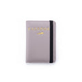 RFID Leather Passport Bag for Women – flat lay photo 1