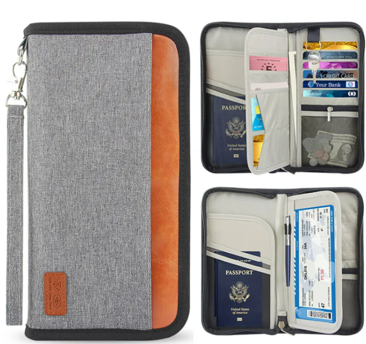 Anti-theft Swipe Travel Passport Holder – feature graphic 2