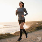V-Shaped Compression Support Socks – lifestyle photo 2