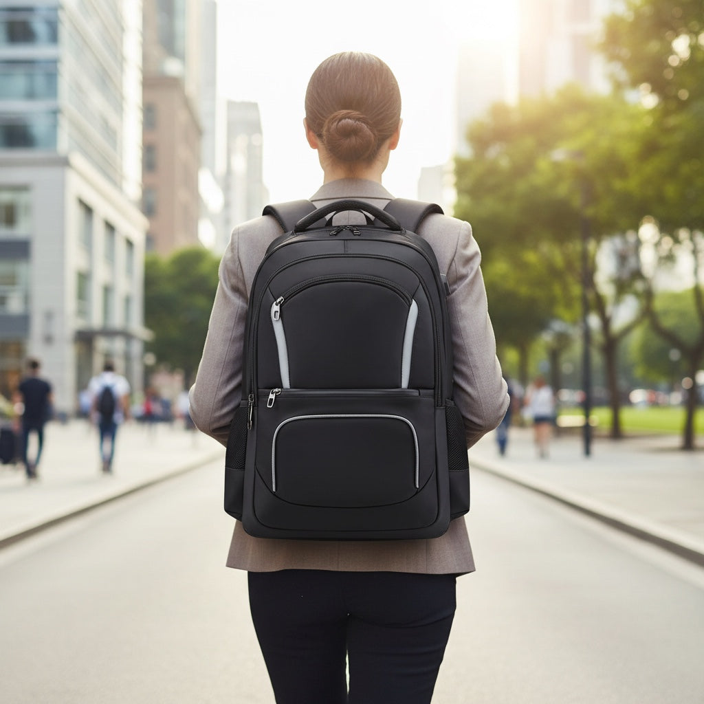 Premium Anti-Theft Laptop Backpack – lifestyle photo 1