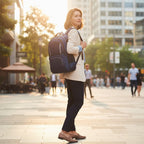 Premium Anti-Theft Laptop Backpack – lifestyle photo 3