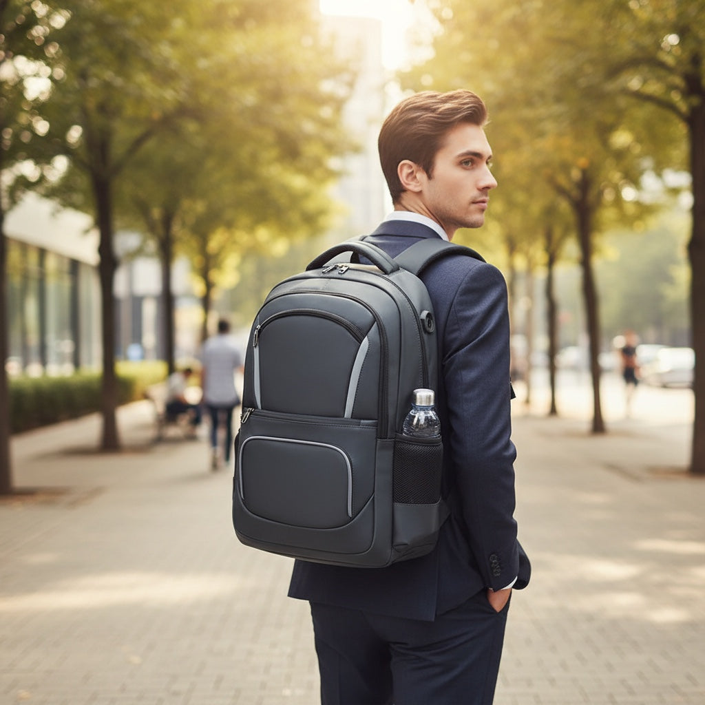 Premium Anti-Theft Laptop Backpack – lifestyle photo 2
