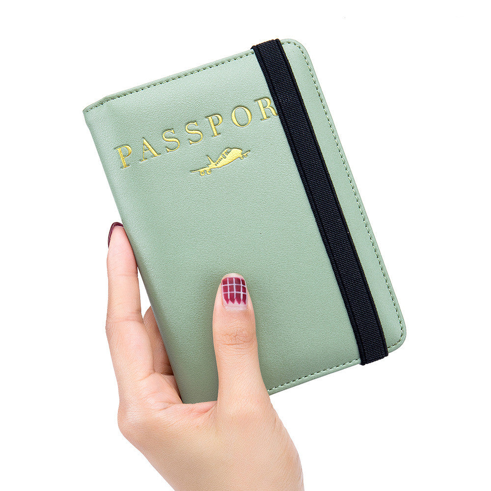 RFID Leather Passport Bag for Women – product photo 2