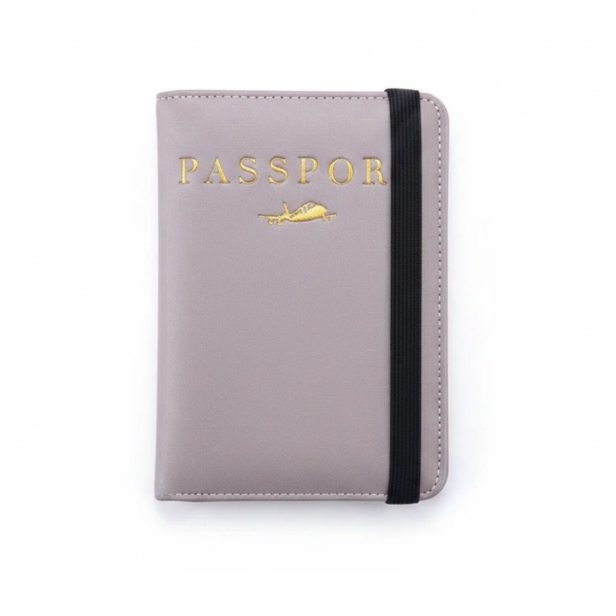 RFID Leather Passport Bag for Women